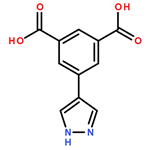 5-(1H-pyrazol-4-yl)isophthalic acid