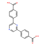 Benzoic acid, 4,​4-​(2,​6-​pyrazinediyl)​bis-