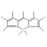 MOF&2,6-diiodo-1,3,5,7-tetramethyl-8H-4,4-difluoro-4-bora-3a,4a-diaza-s-indacene