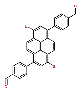COF&4,4-(3,8-dibromopyrene-1,6-diyl)dibenzaldehyde