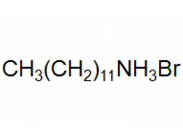 Dodecylammonium BromideSynonym:  CH3(CH2)11NH3Br