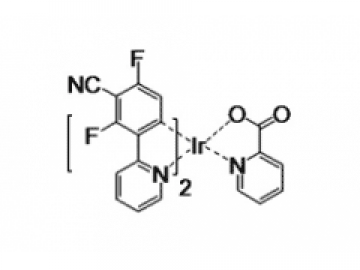 Bis[2-(5-cyano-4,6-difluorophenyl)pyridinato-C2,N](picolinato)iridium(III)