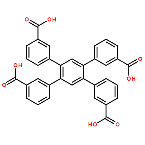1,2,4,5-Tetrakis(3-carboxyphenyl)benzene