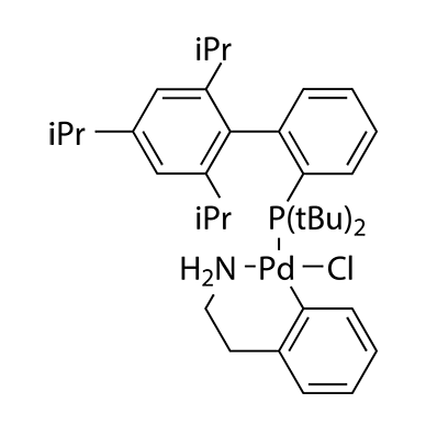 Chloro(2-di-t-butylphosphino-2,4,6-tri-i-propyl-1,1-biphenyl)[2-(2-aminoethyl)phenyl] palladium(II)