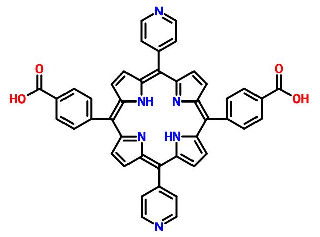 4,4‘-(10,20-二-4-吡啶基-21H,23H-卟吩-5,15-二基)双苯甲酸