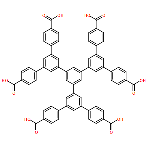 5,5-bis(4-carboxyphenyl)-5-(4,4-dicarboxy[1,1:3,1-terphenyl]-5-yl)-[1,1:3,1:3,1:3,1-Quinquephenyl]-4,4-dicarboxylic acid