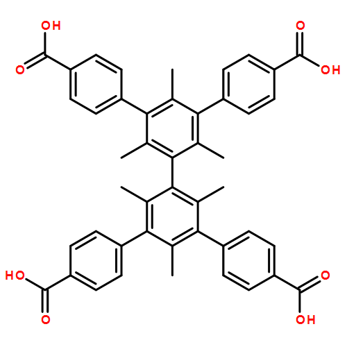 3,​3,​5,​5-​tetrakis(4-​carboxyphenyl)​-​2,​2,​4,​4,​6,​6-​hexamethyl-​1,​1-​biphenyl