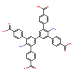 4,6-Diamino-5,5-Bis(4-Carboxyphenyl)-[1,1:3,1:3,1-Quaterphenyl]-4,4-Dicarboxylic Acid