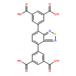 5,5-(benzo[c][1,2,5]thiadiazole-4,7-diyl)diisophthalic acid