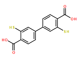 3,​3-​dimercaptobiphenyl-​4,​4-​dicarboxylic acid