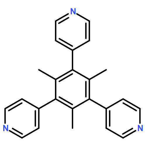 1,3,5-三甲基-2,4,6-三(4-吡啶基)苯