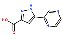 5-(Pyrazin-2-yl)-1H-pyrazole-3-carboxylic acid