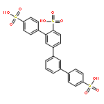 5-(4-sulfophenyl)-[1,1:3,1-terphenyl]-4,4-disulfonic acid