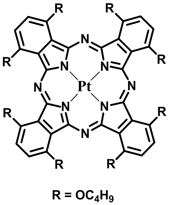 1,4,8,11,15,18,22,25-Octabutoxy-29H,31H-platinum(II) phthalocyanine