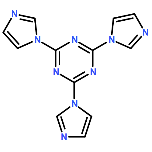 1,3,5-Triazine, 2,4,6-tri-1H-imidazol-1-yl