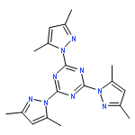 2,4,6-三(3,5-二甲基吡唑-1-基)-1,3,5-三嗪