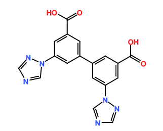 5,5‘-二(1H-1,2,4-三唑-1-基)-[1,1‘-联苯]-3,3‘-二羧酸