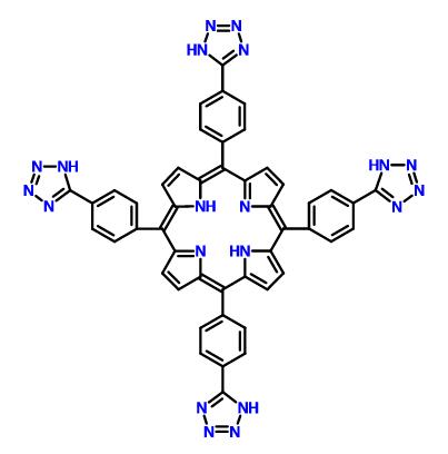 21H,​23H-​Porphine, 5,​10,​15,​20-​tetrakis[4-​(2H-​tetrazol-​5-​yl)​phenyl]​-