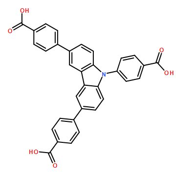 MOF&3,6,9-tris(4-carboxyphenyl)carbazole