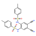 MOF&N,N-(4,5-dicyano-1,2-phenylene) bis (4-methylbenzenesulfonamide)