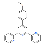 MOF&4‘-(4-Methoxyphenyl)-2,2‘:6‘,2‘‘-terpyridine