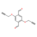 1,4-benzenedicarboxaldehyde,2,5-bis(2-propyn-1-yloxy)-