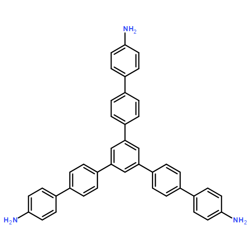 COF&[1,​1‘:4‘,​1‘‘:3‘‘,​1‘‘‘:4‘‘‘,​1‘‘‘‘-​Quinquephenyl]​-​4,​4‘‘‘‘-​diamine, 5‘‘-​(4‘-​amino[1,​1‘-​biphenyl]​-R