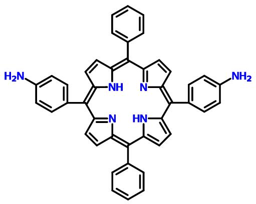 COF&Benzenamine, 4,​4-​(10,​20-​diphenyl-​21H,​23H-​porphine-​5,​15-​diyl)​bis-