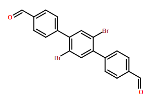 COF&1,4-Dibromo-2,5-bis(4-formylphenyl)benzene