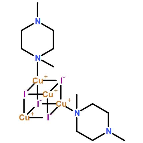 Bis(N,N-dimethylpiperazine)tetra[copper(I) iodide]