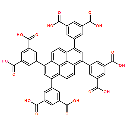 5,5,5,5-(1,3,6,8-pyrenetetrayl)tetrakis-1,3-Benzenedicarboxylic acid