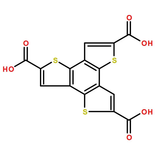 Benzo[1,2-b:3,4-b:5,6-b]trithiophene-2,5,8-tricarboxylic acid