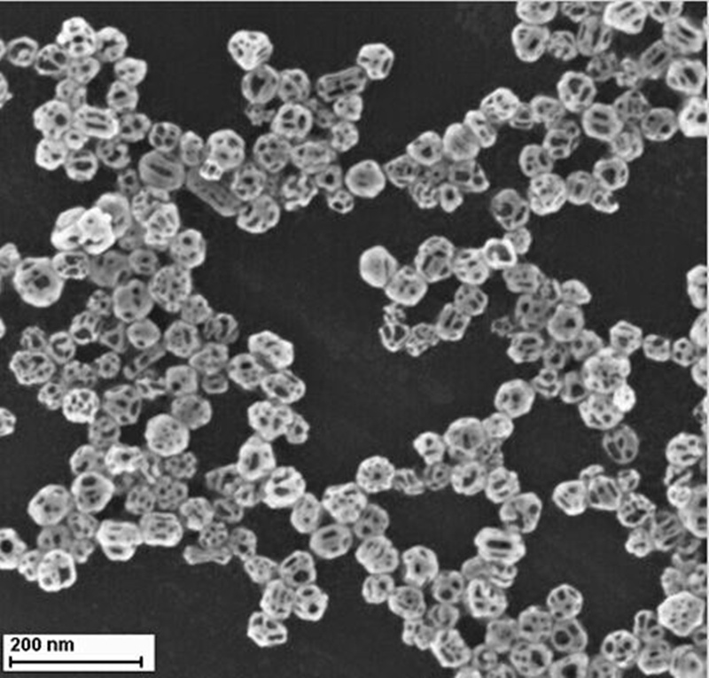 Oily Au nanocage 100nm