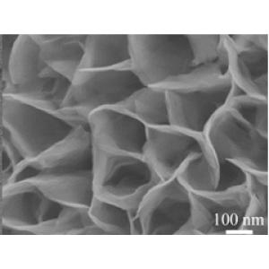 Array of porous nickel hydroxide nanosheets loaded on different substrates
