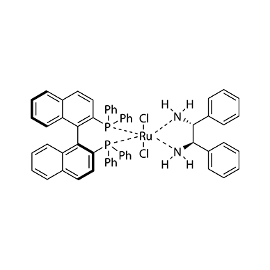 Dichloro[(S)-(−)-2,2-bis(diphenylphosphino)-1,1-binaphthyl][(1R,2R)-(+)-1,2-diphenylethylenediamine] ruthenium(II)