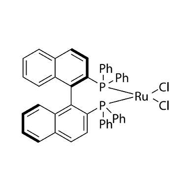 [(R)-(+)-2,2‘-双(二苯基磷)-1, 1‘-联萘]二氯化钌(II)