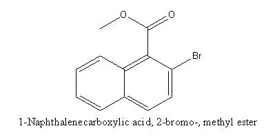 1-Naphthalenecarboxylic acid, 2-bromo-, methyl ester