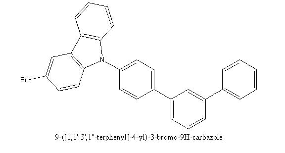 9-([1,1‘:3‘,1‘‘-terphenyl]-4-yl)-3-bromo-9H-carbazole