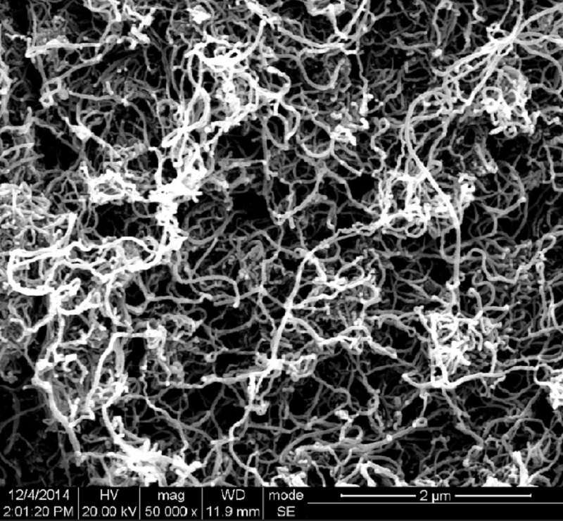 未官能团化/羟基化/羧基化 高纯度多壁碳纳米管 直径 5-15nm